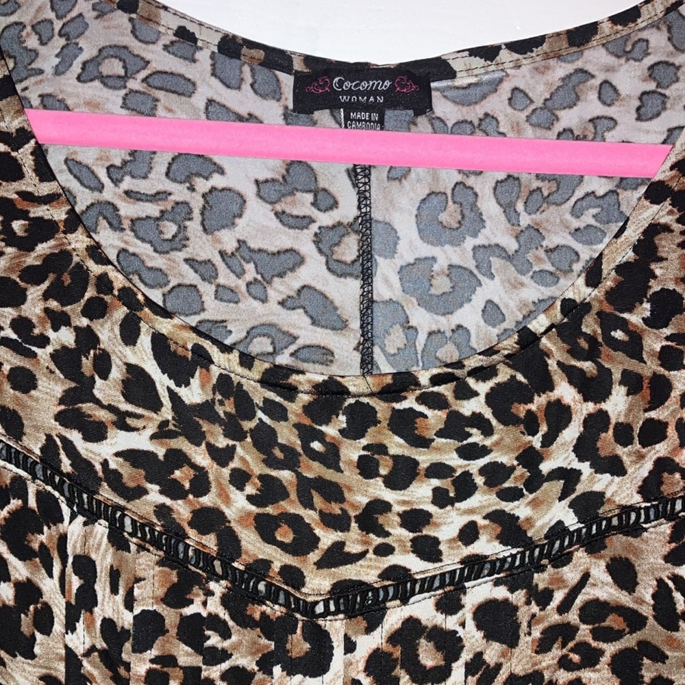 Leopard Print Top - Picture 3 of 5